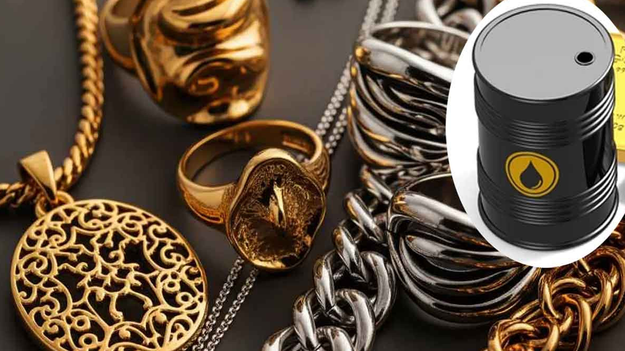 বিশ্ববাজারে স্বর্ণ-রুপা ও তেলের দামে বড় ধস