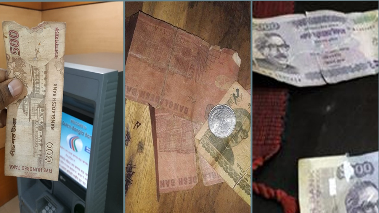 ছেঁড়া নোট বদলে দেওয়ার নির্দেশ বাংলাদেশ ব্যাংকের