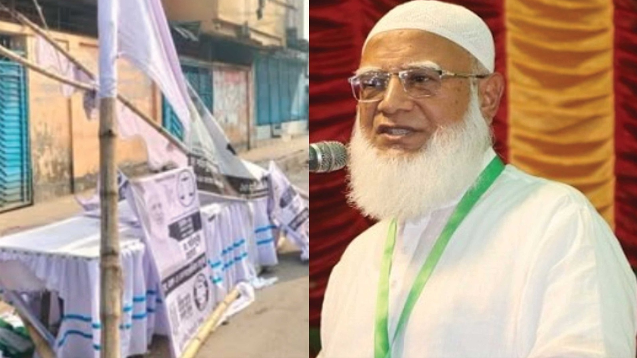 নিজ আসনে ১৩ বুথ ভাঙচুরের অভিযোগ তুলে যা বললেন জামায়াত আমির