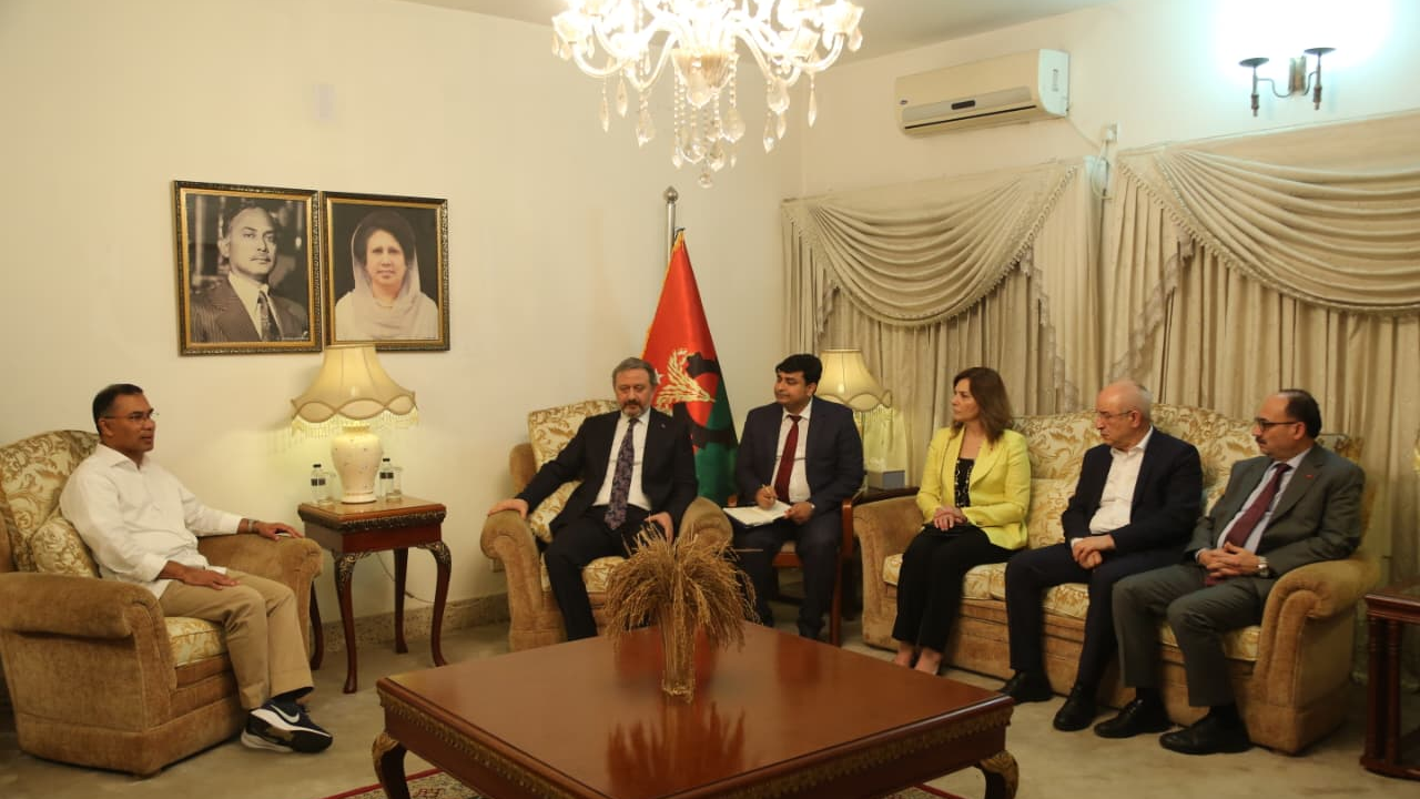 তারেক রহমানের সঙ্গে তুরস্কের সংসদ সদস্যদের সাক্ষাৎ