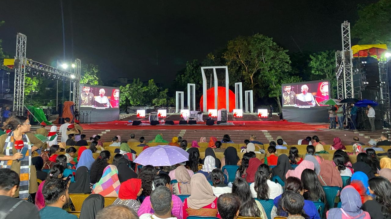 ডকুমেন্টারি প্রদর্শনীর মধ্য দিয়ে পালিত হলো ‘জুলাই ওমেনস ডে’
