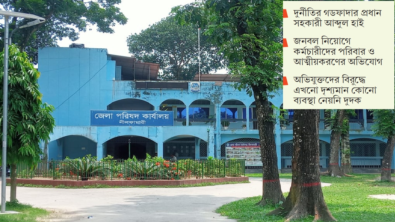 অনিয়ম-দুর্নীতির আখড়া নীলফামারী জেলা পরিষদ