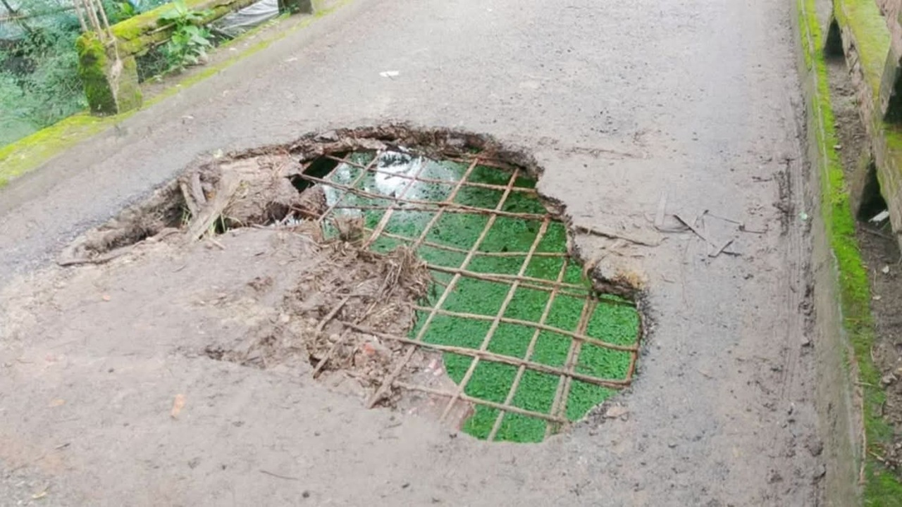 কালকিনিতে সেতু যেন মারণফাঁদ