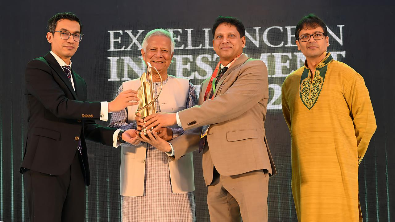 বিনিয়োগ সম্মেলনে ওয়ালটন পেলো 'এক্সিলেন্স ইন ইনভেস্টমেন্ট অ্যাওয়ার্ড ২০২৫'