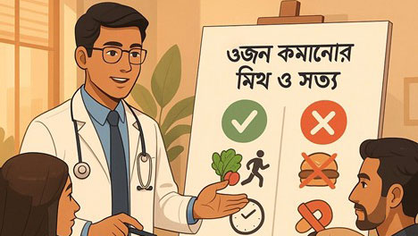 ওজন কমানোর প্রচলিত মিথ