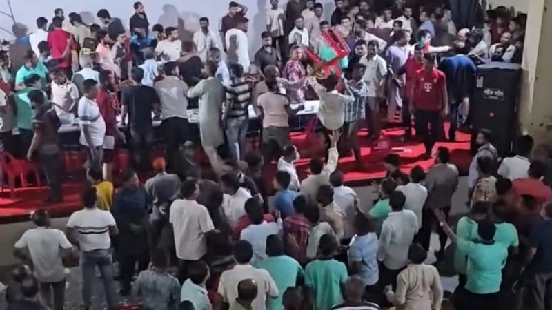 উপজেলা বিএনপির নির্বাচনে ব্যালট বাক্স ছিনতাই