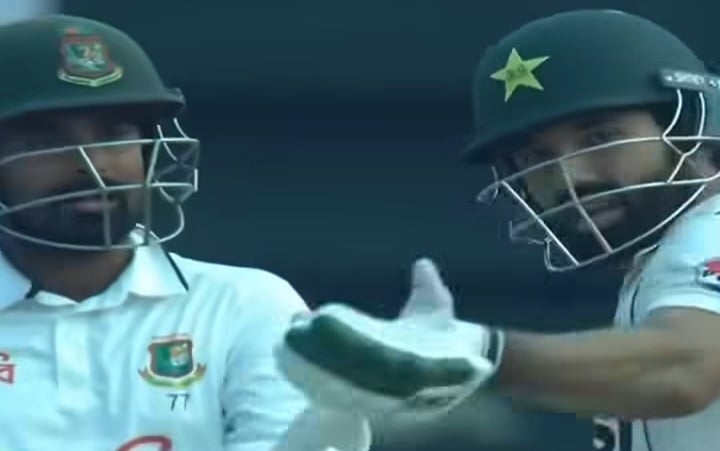 ব্যাটিংয়ের সঙ্গে অ্যাক্টিংও বেশ করছেন রিজওয়ান!