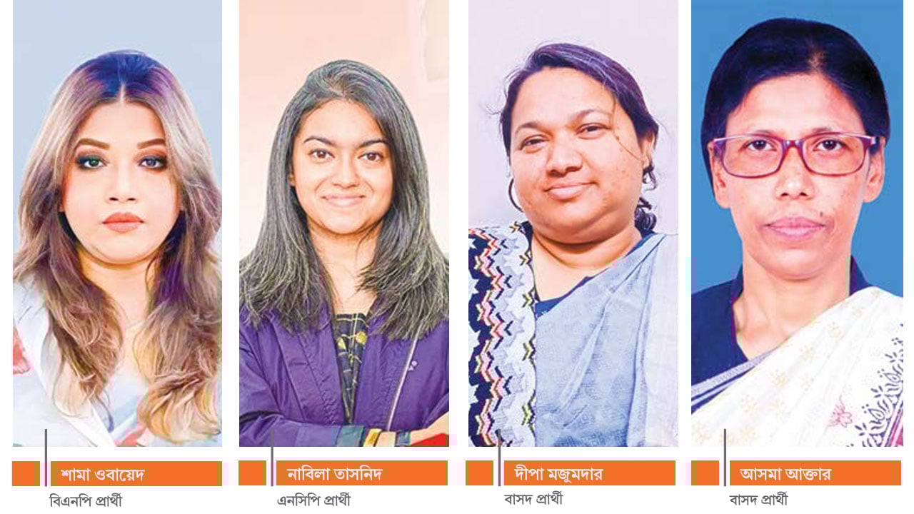 স্বতঃস্ফূর্ত সাড়া ও ভালোবাসা পাচ্ছেন নারী প্রার্থীরা