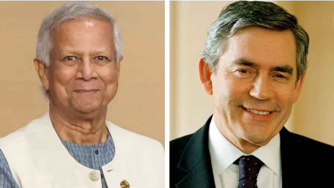 ড. ইউনূস ও গর্ডন ব্রাউনের ফোনালাপ, কী কথা হলো