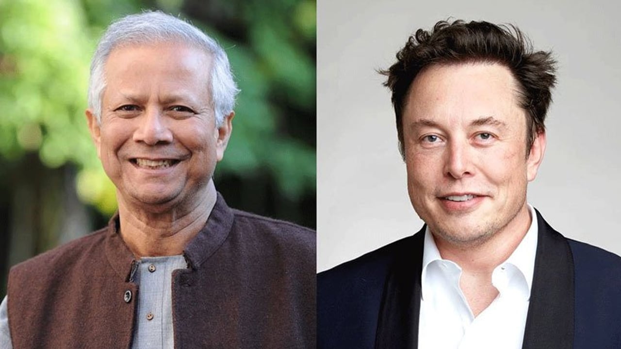 মাস্কের স্টারলিংক আনতে ড. ইউনূসের আলোচনা