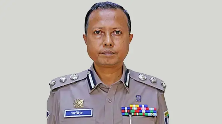 অতিরিক্ত ডিআইজি আবদুল্লাহ আল জহির সাময়িক বরখাস্ত