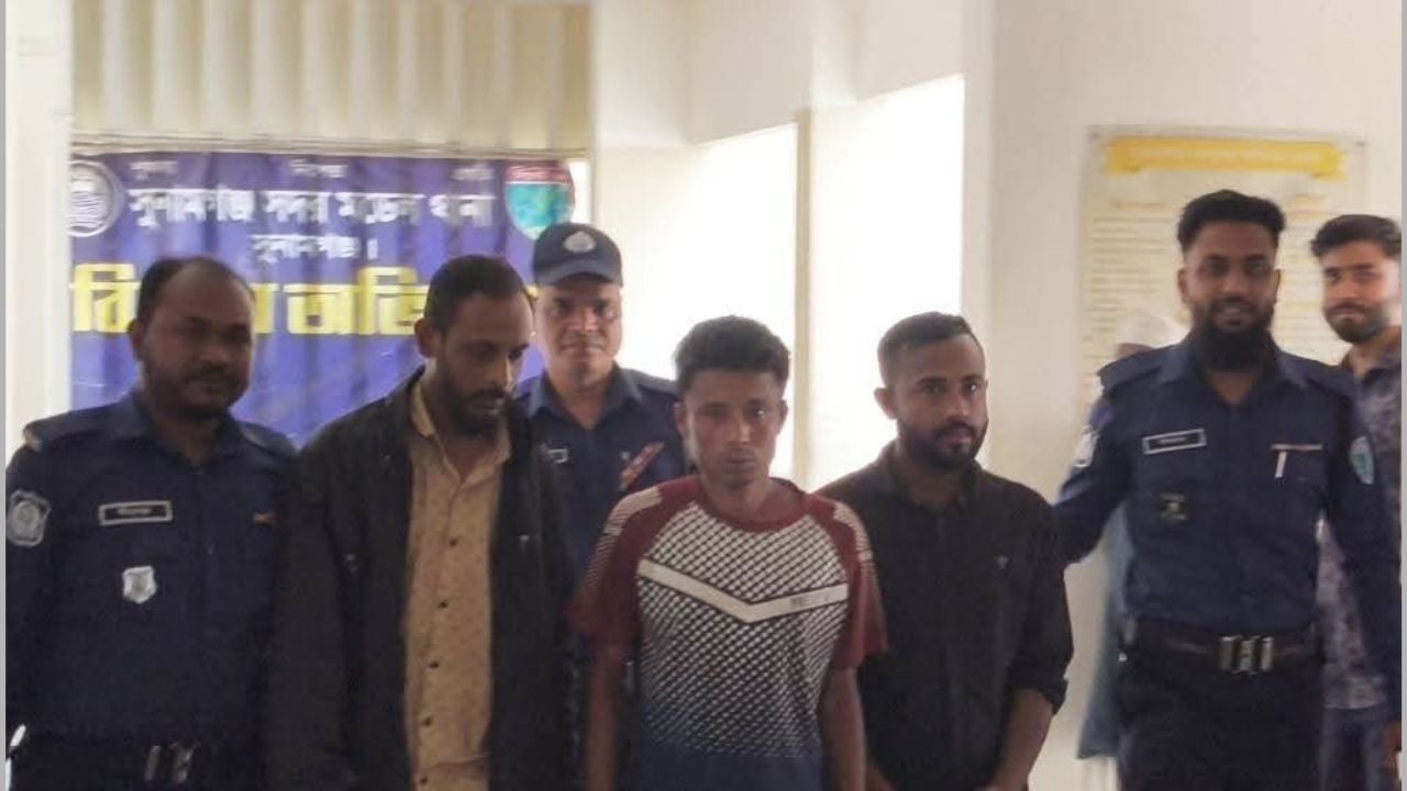 সুনামগঞ্জে তরুণীকে ধর্ষণ, ৩ ধর্ষক আটক