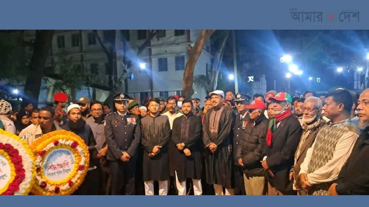 চট্টগ্রাম-৪ আসনের এমপির ভাষাশহিদদের শ্রদ্ধা নিবেদন