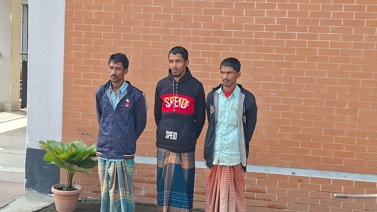 জামিন ছাড়াই মুক্তি পাওয়া হত্যা মামলার তিন আসামি ফের গ্রেপ্তার