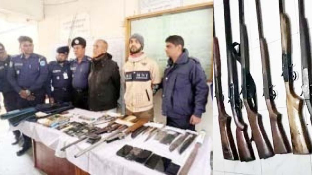 রায়পুরার চরাঞ্চল সায়েদাবাদে তৈরি হয় অস্ত্র