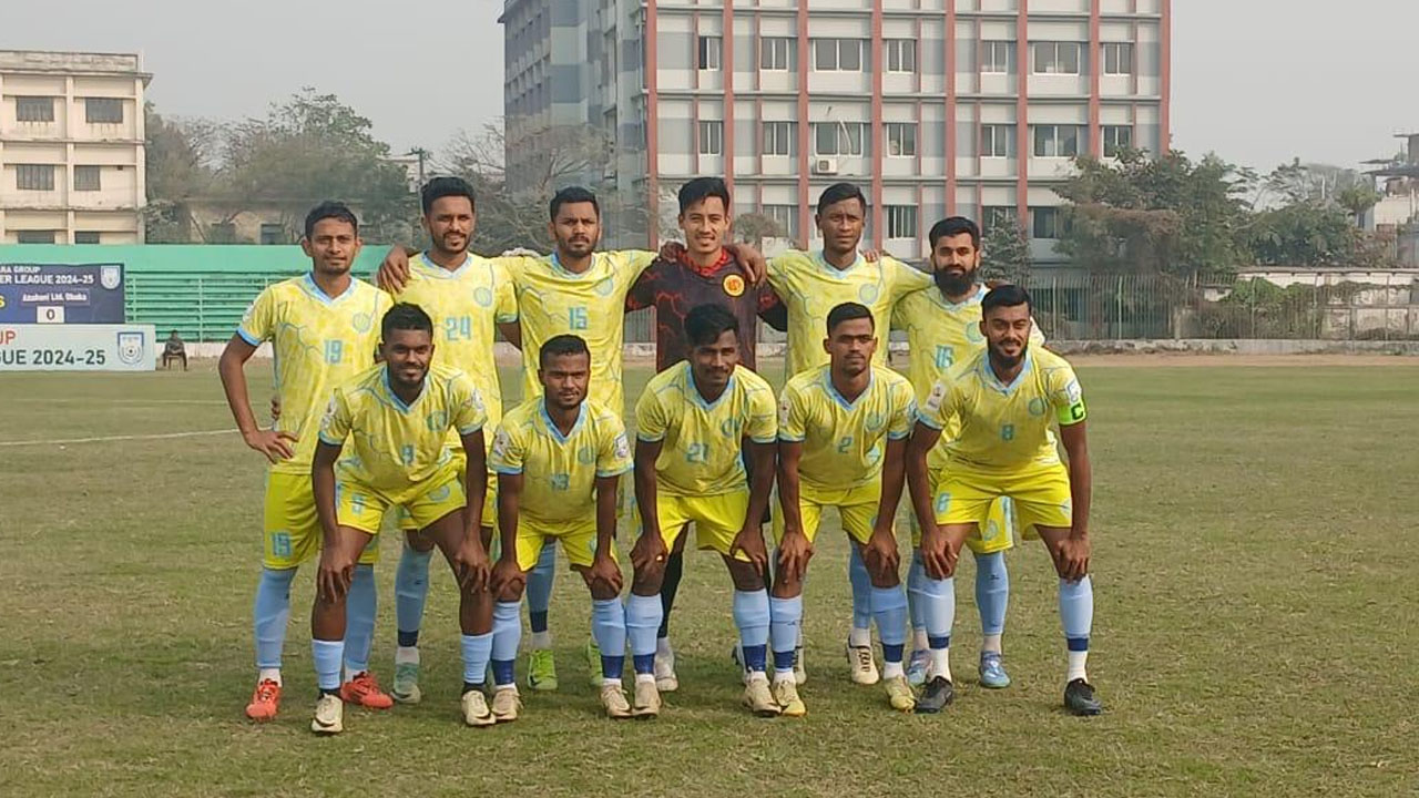 মোডামেডানের চেয়ে চার পয়েন্ট দূরত্বে আবাহনী