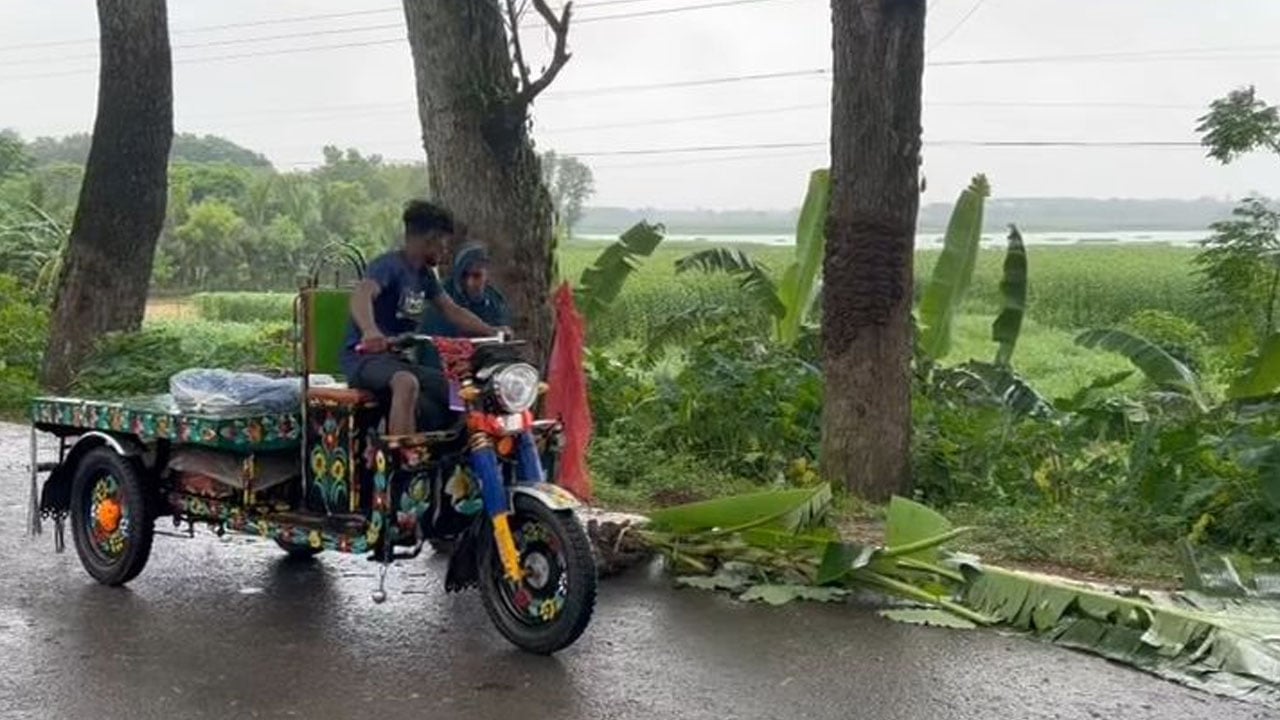 দামুড়হুদায় বাসের ধাক্কায় প্রাণ গেল ৪ বছরের শিশুর