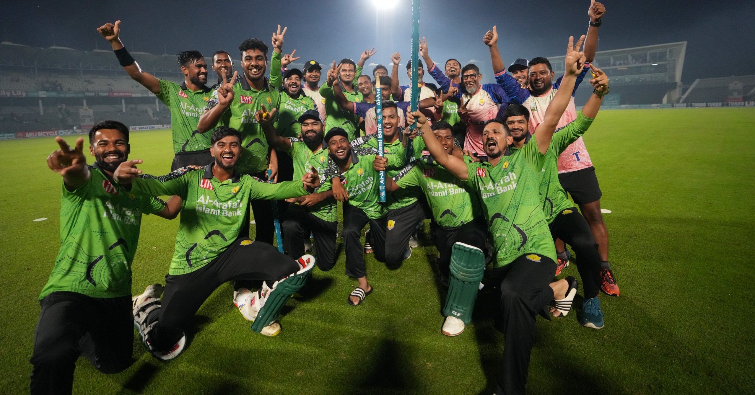ফের এনসিএলের শিরোপা ঘরে তুললো রংপুর