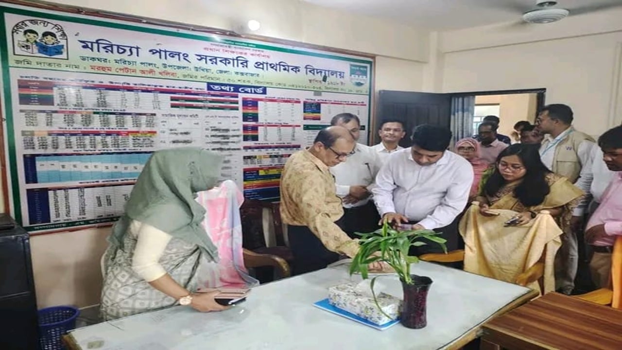 শ্রেণি কার্যক্রমে সৃজনশীলতার প্রশংসা করলেন শিক্ষা উপদেষ্টা