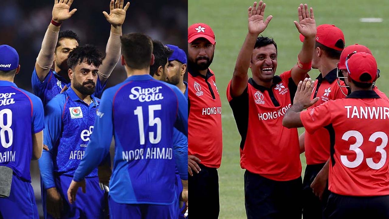 প্রথম ম্যাচে আফগানিস্তানের প্রতিপক্ষ আজ হংকং