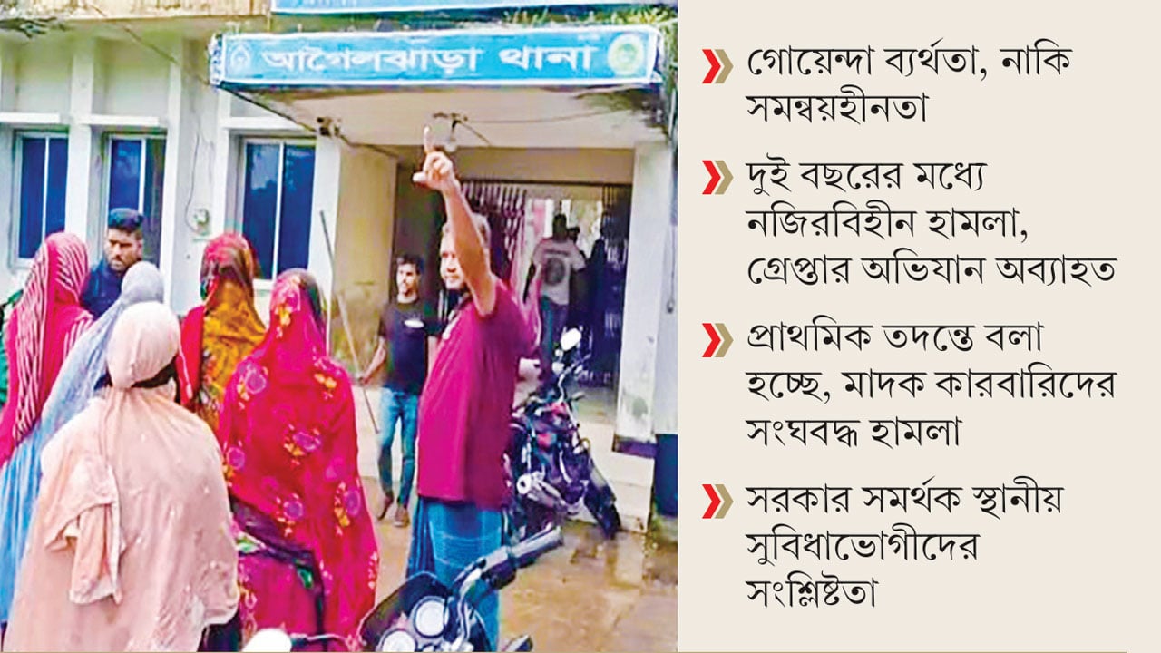 আগৈলঝাড়া থানায় হামলায় পুলিশের সক্ষমতা নিয়ে প্রশ্ন