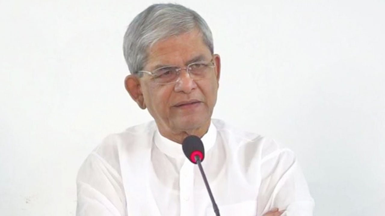 অগ্রগতির পথ দেখাচ্ছে শহীদ জিয়ার রাষ্ট্রচিন্তা: মির্জা ফখরুল