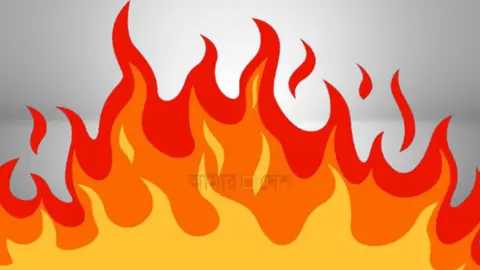 গাজীপুরে পোশাক কারখানার গুদামে আগুন, নিয়ন্ত্রণে ফায়ার সার্ভিসের সাত ইউনিট