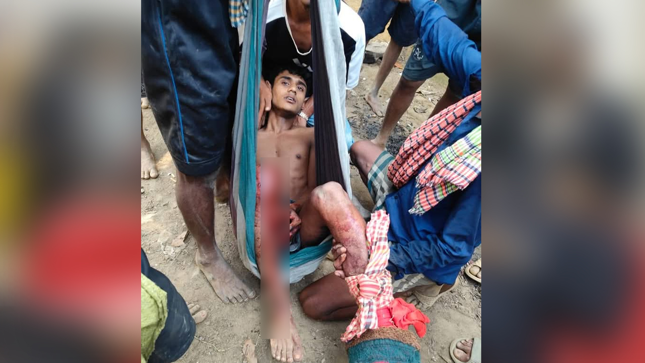 মিয়ানমার সীমান্তে মাইন বিস্ফোরণে এক যুবক আহত