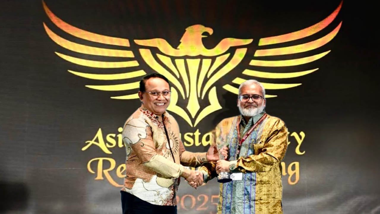 এশিয়া সাসটেইনেবিলিটি রিপোর্টিং অ্যাওয়ার্ড পেয়েছে এনআরবিসি