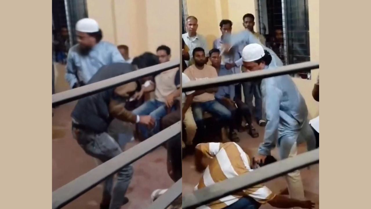 ডাবচুরির অভিযোগে ছাত্রদল নেতাসহ দুজনকে জুতাপেটা