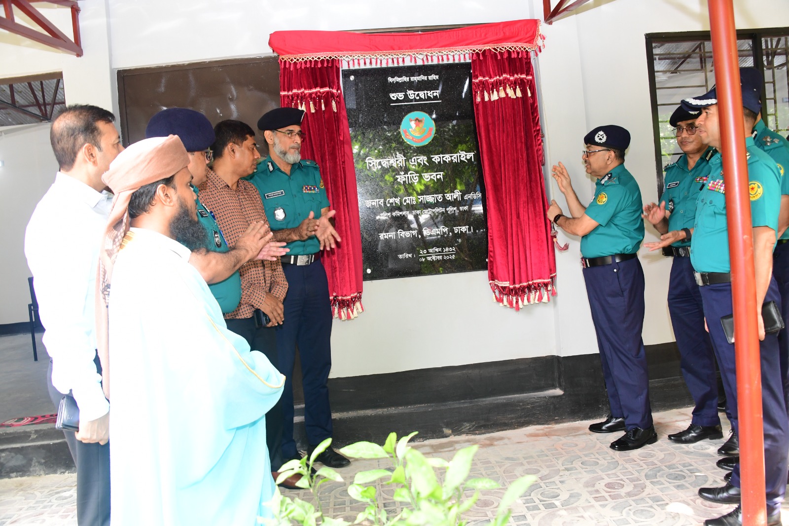 রাজধানীতে নতুন দুই পুলিশ ফাঁড়ির উদ্বোধন