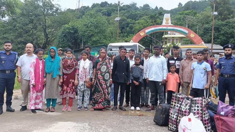ভারতে কারাভোগ করে ফিরলেন ২২ বাংলাদেশি
