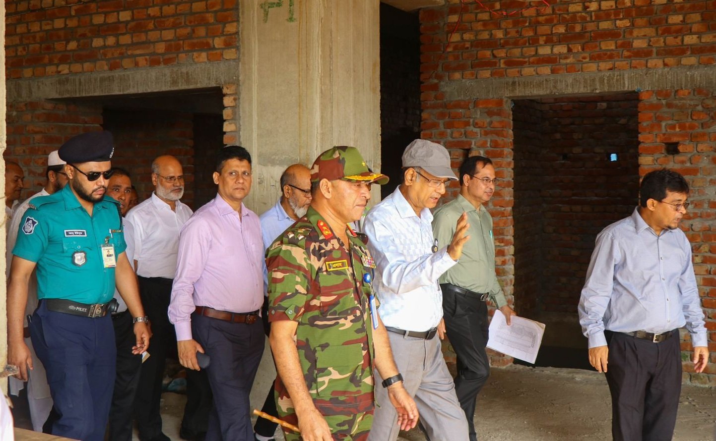 ঝিলমিলে স্কুল-মসজিদের বাস্তবায়ন অগ্রগতি দেখলেন  রাজউক চেয়ারম্যান