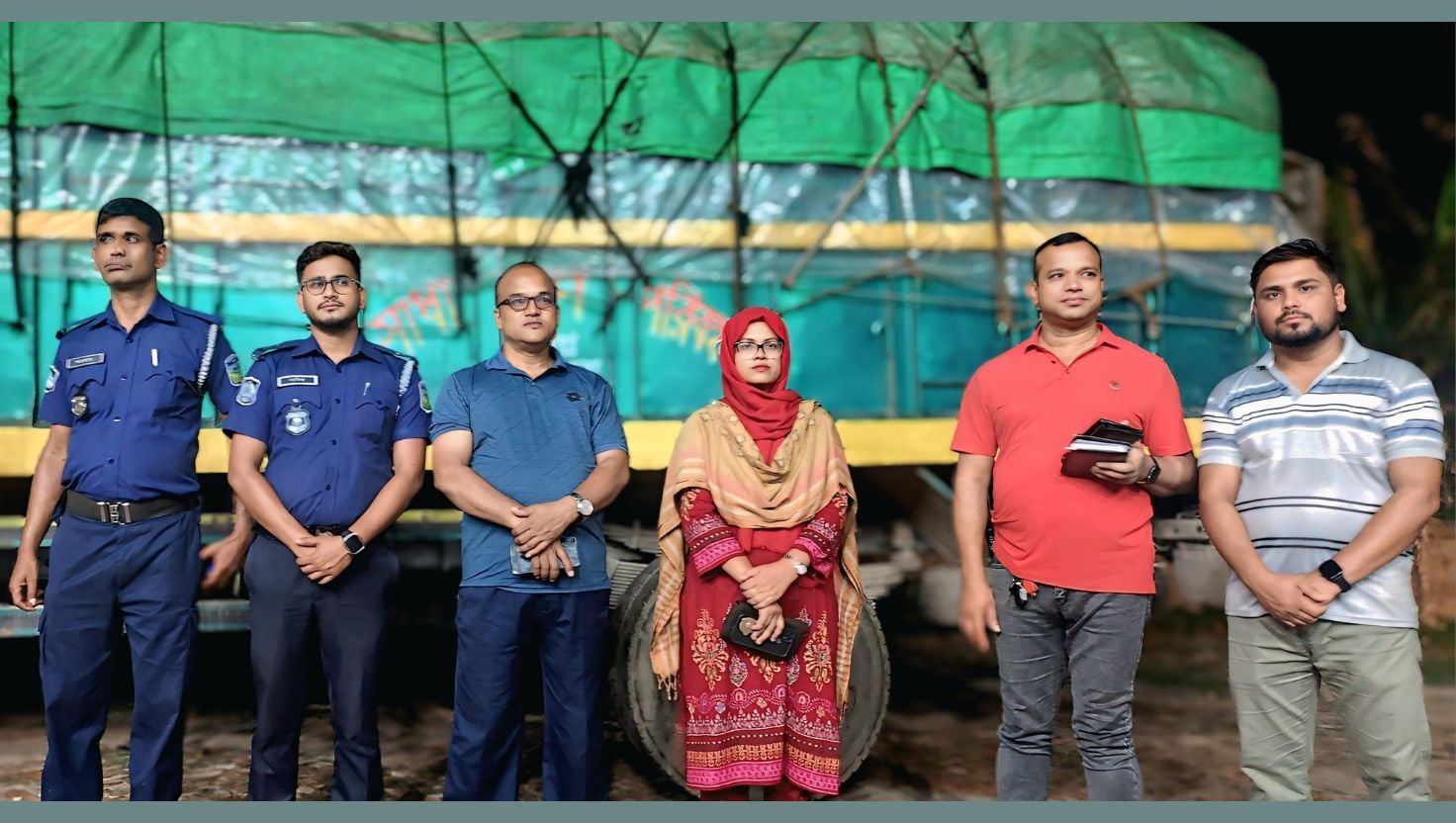 মদনে পাচারকালে ট্রাকসহ ২০ টন চাল জব্দ, আটক ২