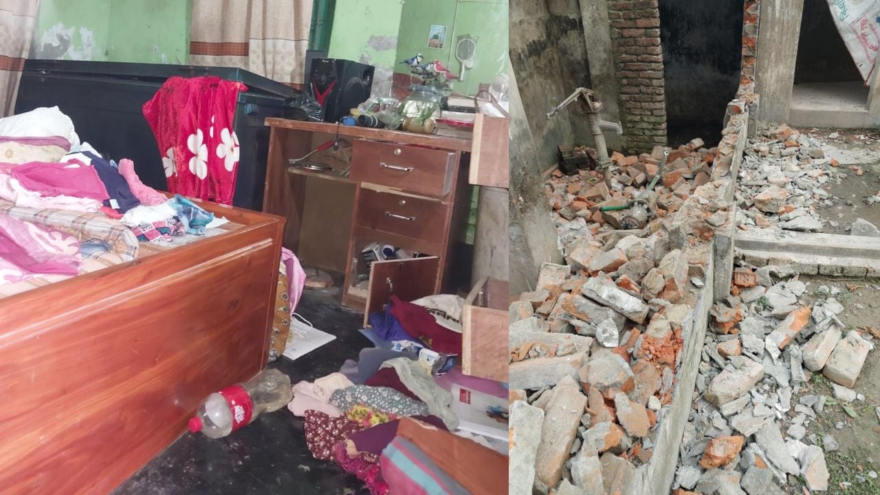 লালপুরে বিএনপিকর্মী ও ভাটা ব্যবসায়ীর বাড়িতে হামলা-ভাঙচুর