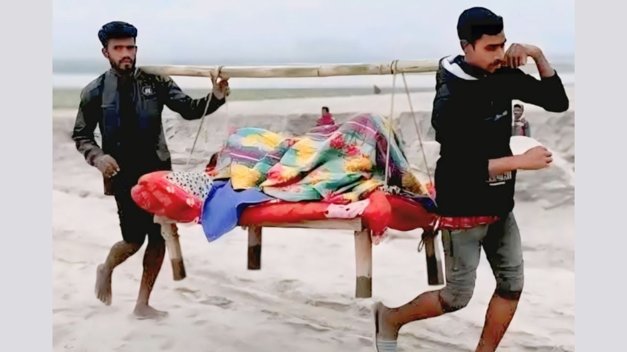 তিস্তার চরে অসুস্থতা মানেই জীবন-মৃত্যুর লড়াই