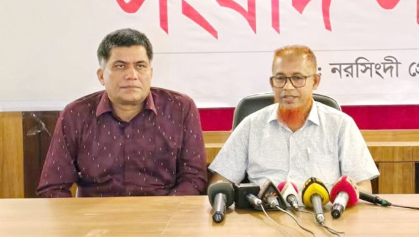 চাঁদার দাবিতে কারখানায় হামলা, প্রতিবাদে সংবাদ সম্মেলন