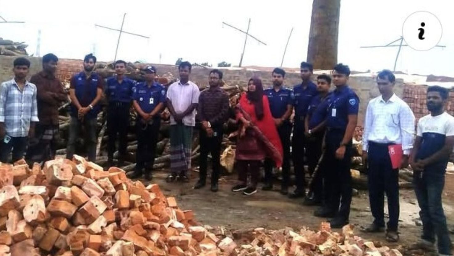 বাঁশখালীতে এক ইটভাটাকে ২ লাখ টাকা জরিমানা