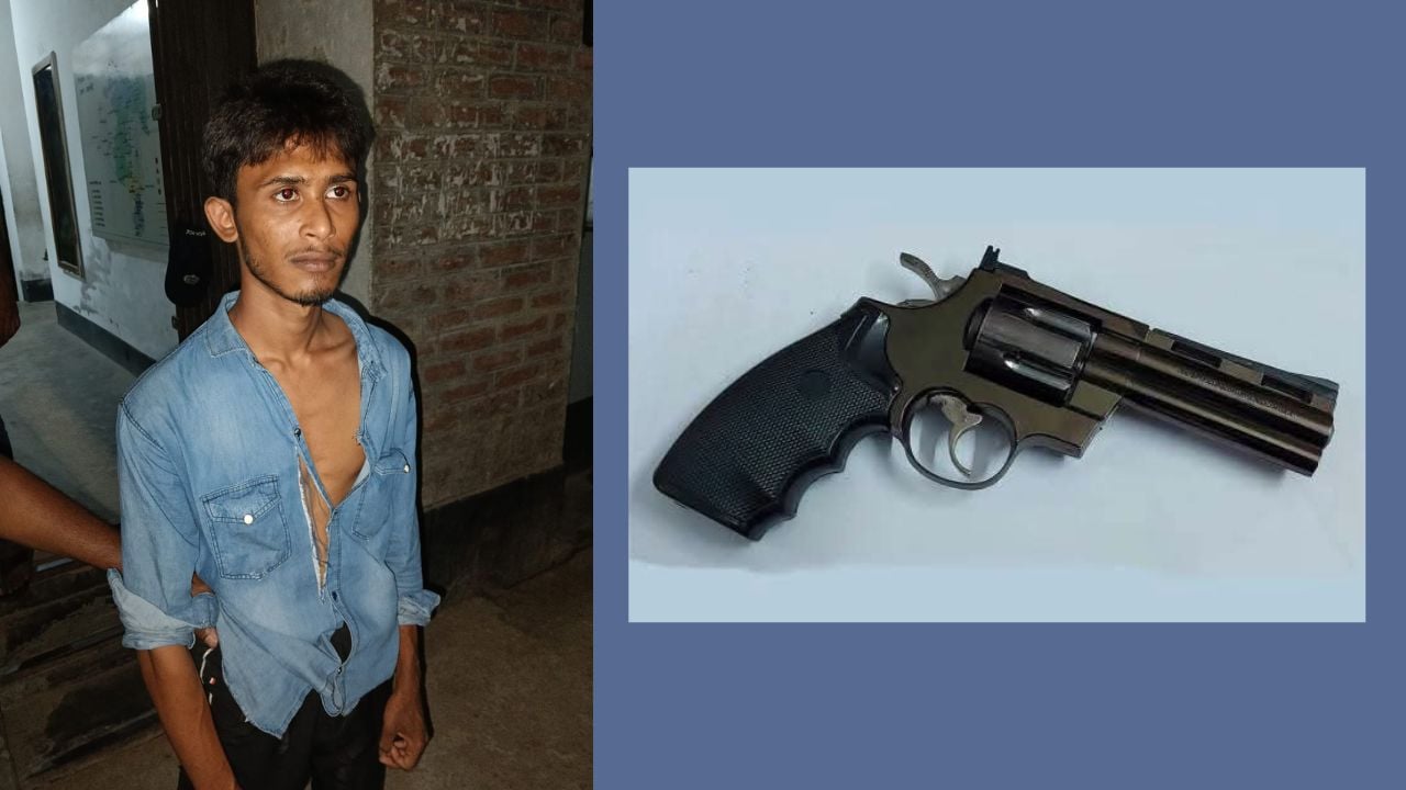 তানোরে খেলনা পিস্তল ঠেকিয়ে চাঁদা দাবির অভিযোগে যুবক গ্রেপ্তার