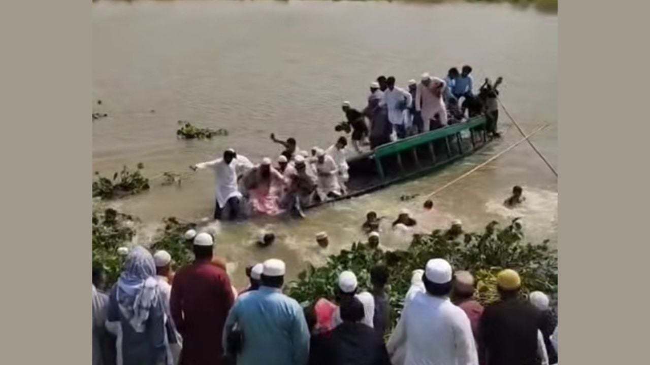 কালিহাতীর বংশাই নদীতে লঞ্চডুবি