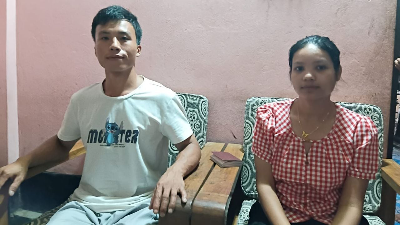 রাজস্থলীতে চীনা জামাই; বিয়ের পর প্রথমবার শ্বশুরবাড়িতে শি লা