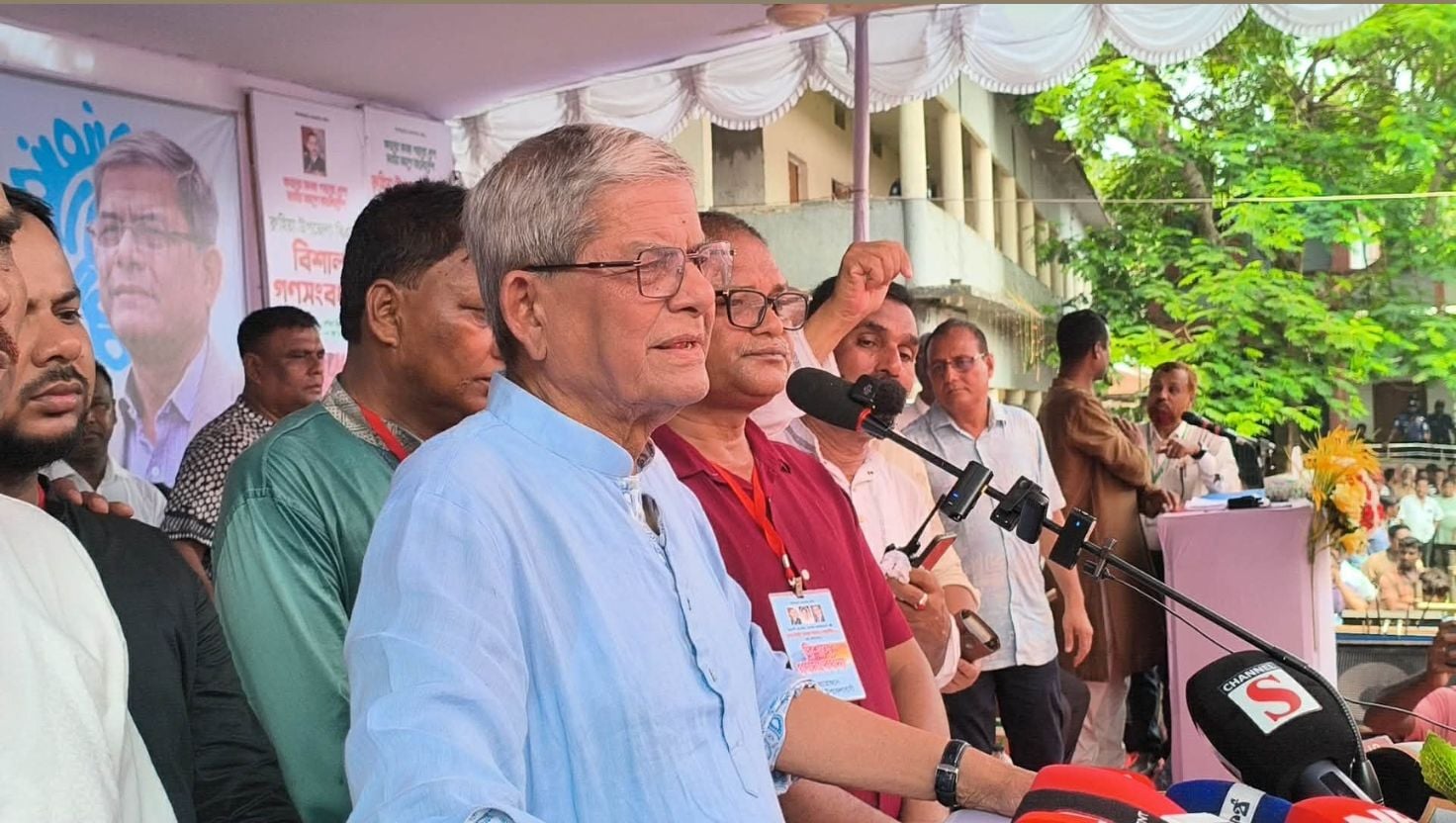 একটি মহল দেশকে অশান্ত করতে চায়: মির্জা ফখরুল