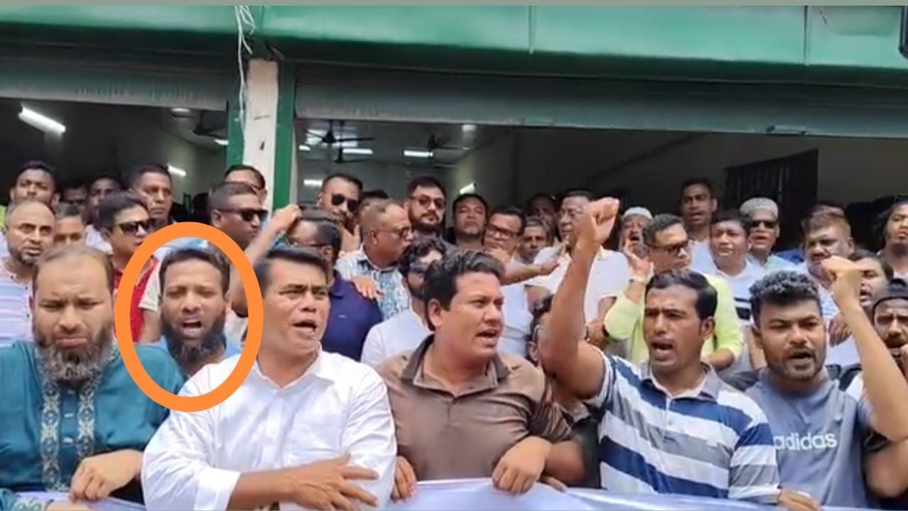 অফিস বাদ দিয়ে যুবদলের কর্মসূচিতে কুবির কর্মচারী