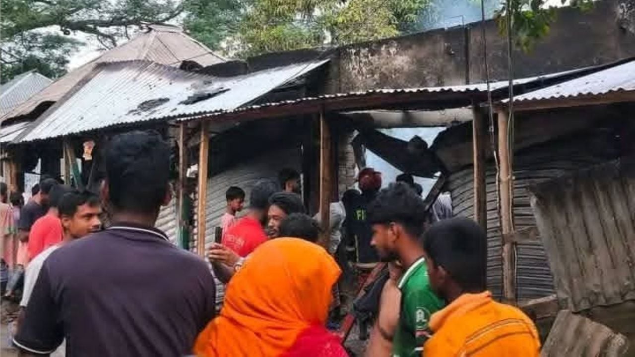 আলফাডাঙ্গায় গ্যাস সিলিন্ডার বিস্ফোরণে নিহত ১, কোটি টাকার ক্ষতি