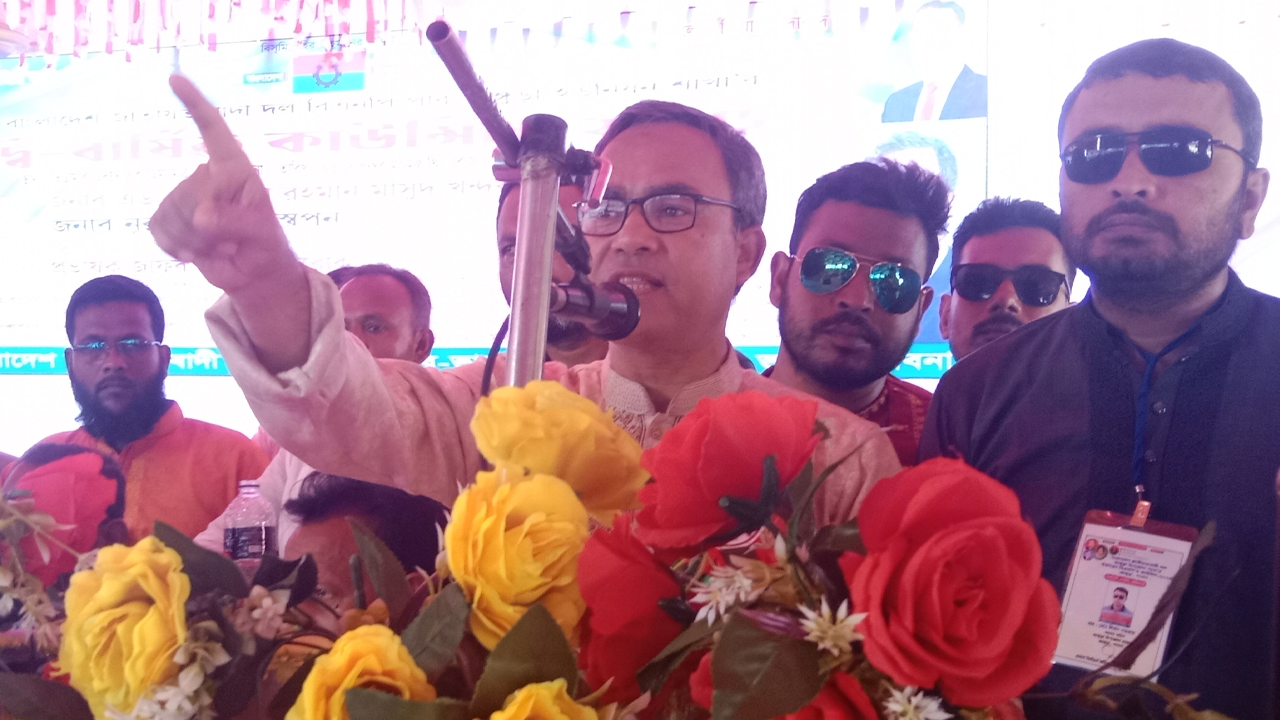 সঠিক নেতা নির্বাচিত করুন তাহলে দুর্দিনে পালাবে না: মাসুদ খন্দকার