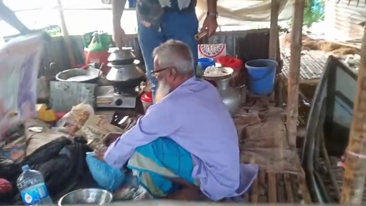 রাজৈরে ৪০০ গ্রাম গাঁজাসহ বৃদ্ধ আটক