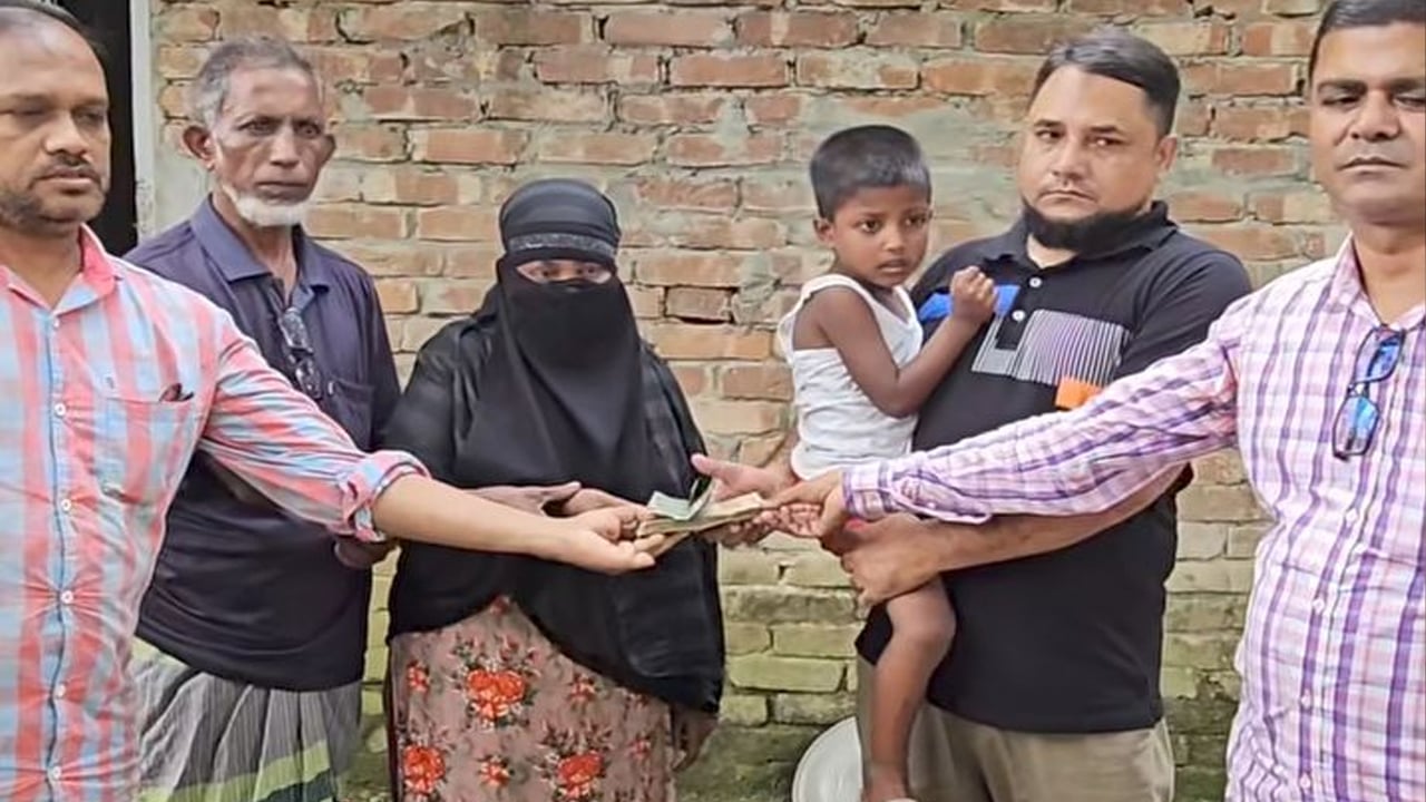 সন্তান বিক্রি করতে চাওয়া মায়ের পাশে যুবদল নেতা