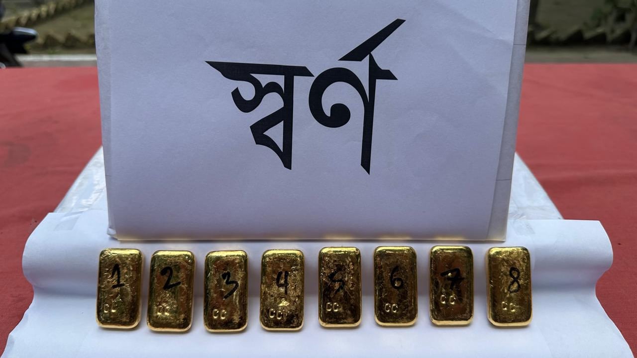 চুয়াডাঙ্গা সীমান্তে ১ কেজি স্বর্ণের বারসহ আটক ২