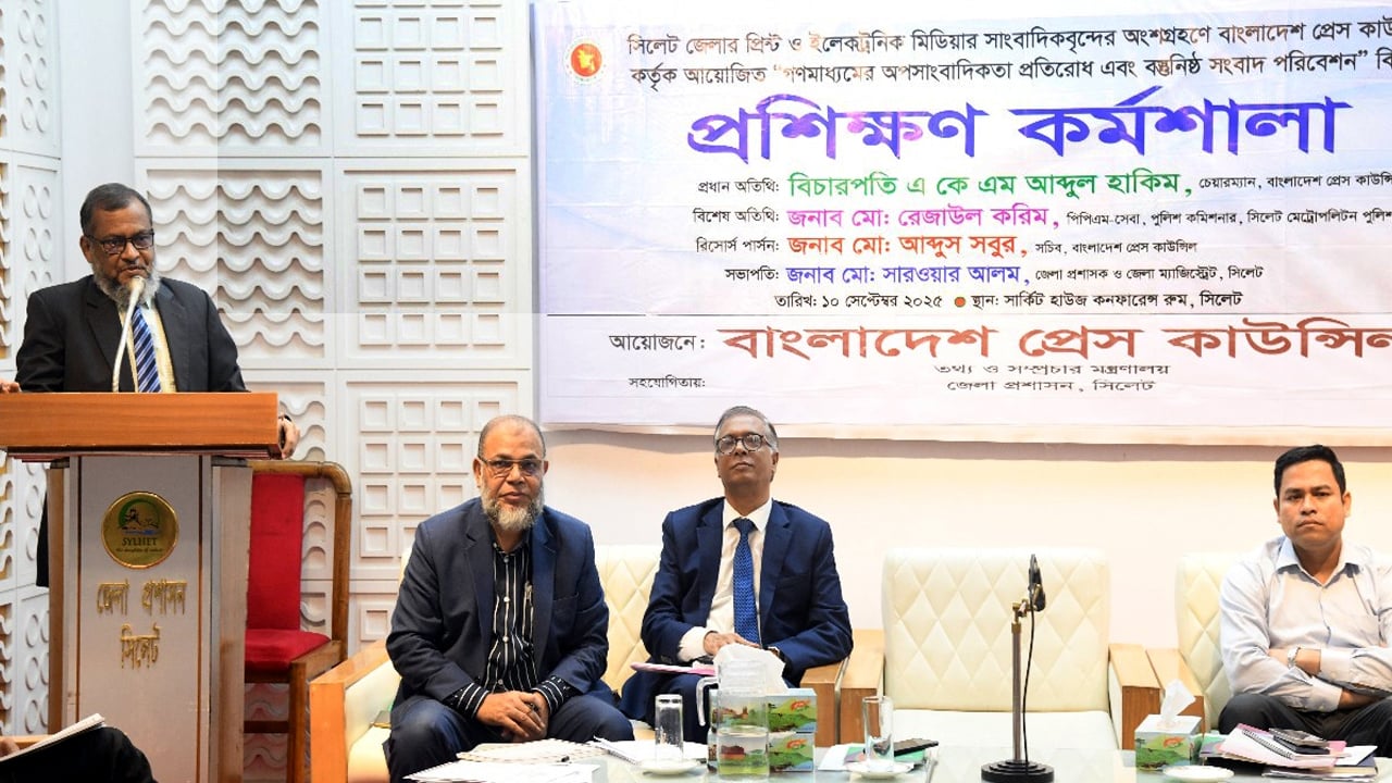 সাংবাদিক কল্যাণে আইন আছে, বাস্তবায়ন নেই: প্রেস কাউন্সিল চেয়ারম্যান