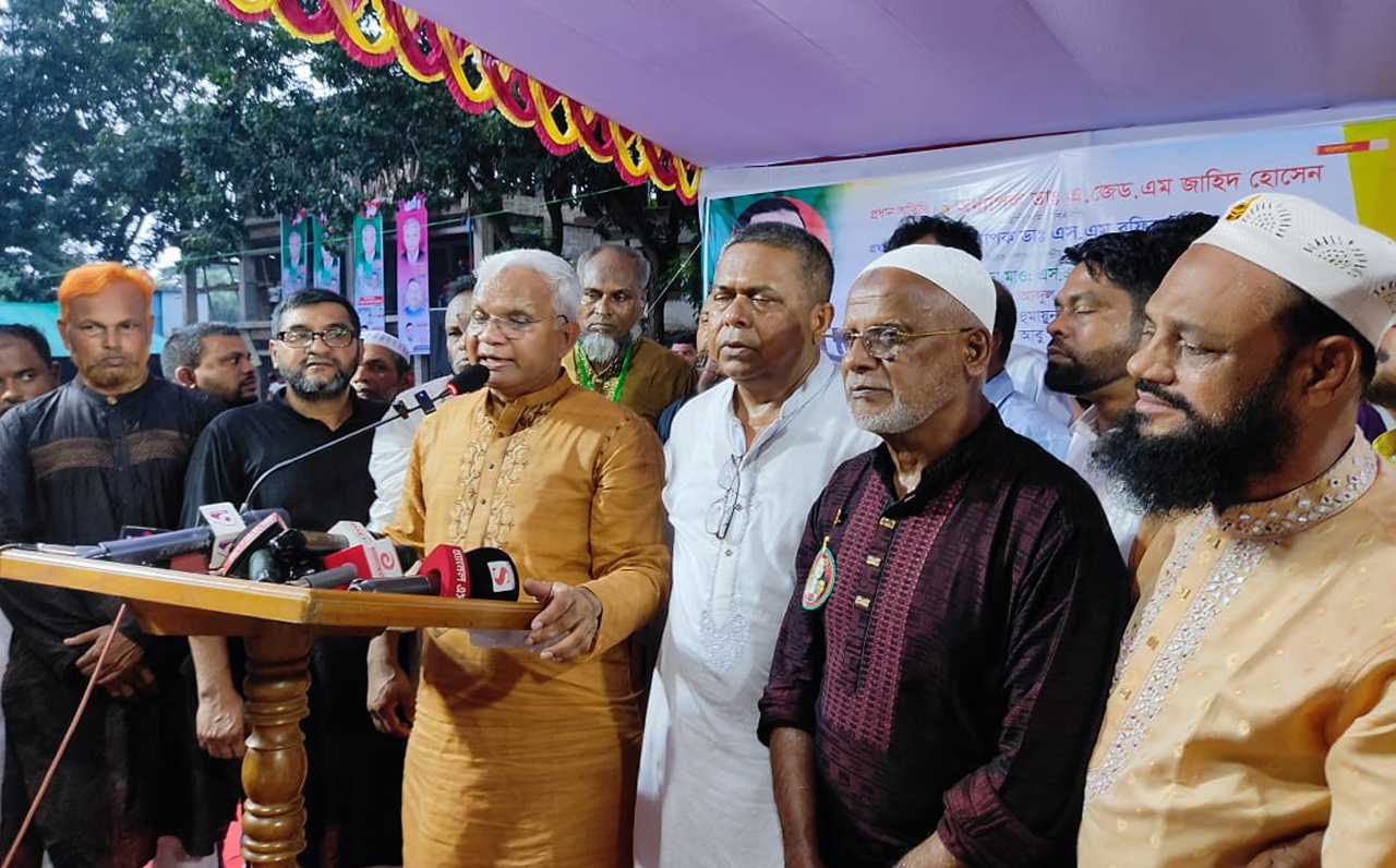 আগামীর বাংলাদেশ হবে সুশাসনের: ডা. জাহিদ